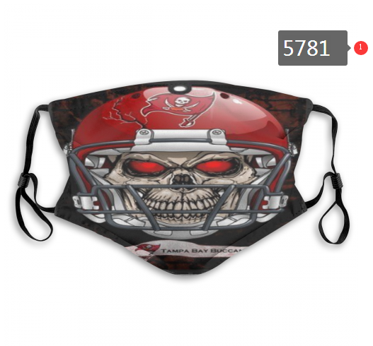 2020 NFL Tampa Bay Buccaneers #4 Dust mask with filter